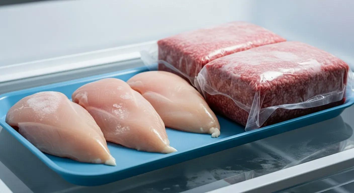 Как правильно размораживать мясо?