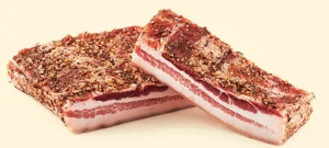 ПРОДУКТ ИЗ ШПИКА МЯСНОЙ. ГРУДИНКА «СТАРОСЛАВЯНСКАЯ» СОЛЕНАЯ ОХЛАЖДЁННЫЙ