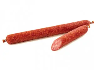 КОЛБАСА ИЗ МЯСА ПТИЦЫ МЯСНАЯ СЫРОКОПЧЕНАЯ «КУКАРЕНА»