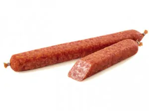 ИЗДЕЛИЕ КОЛБАСНОЕ СЫРОКОПЧЕНОЕ ИЗ МЯСА ЦЫПЛЯТ-БРОЙЛЕРОВ. КОЛБАСА «МОНБЛАН»